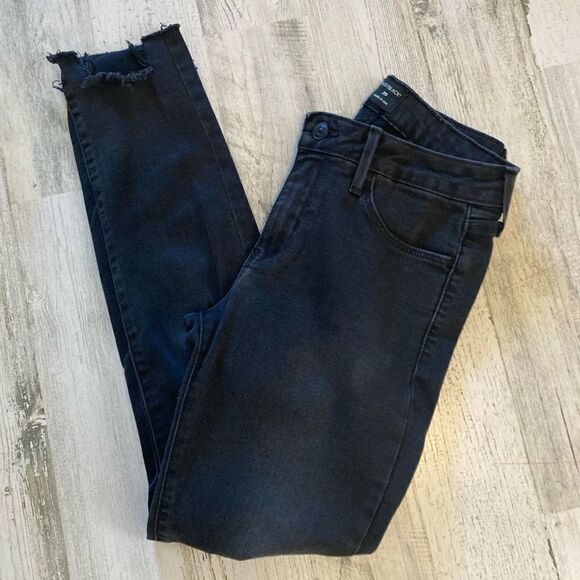 Just Black Stonewash black jeans Size 26 - Picture 4 of 6